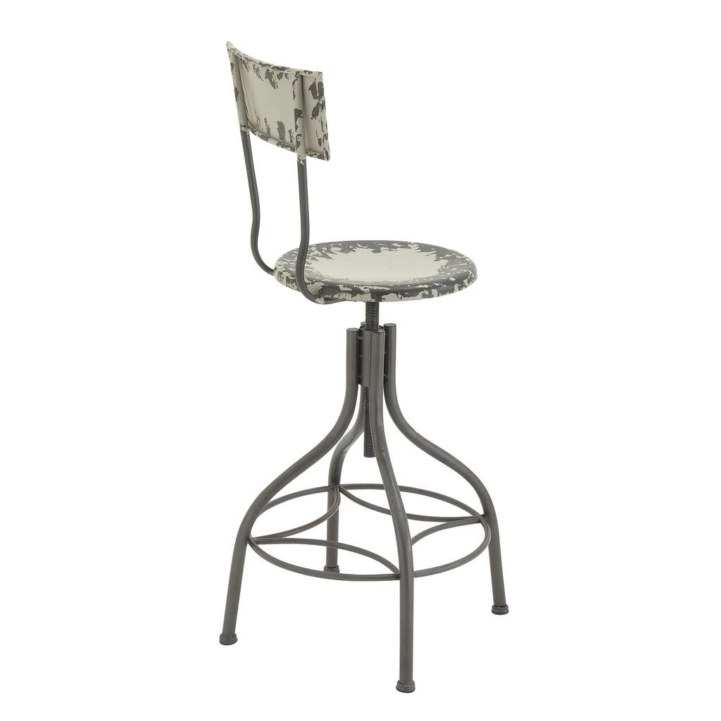 Brand new π₯° Beige Iron and Metal Vintage Bar Chair, 41" x 18" x 18" by Ivory and Iris π 2 Brand new π₯° Beige Iron and Metal Vintage Bar Chair, 41" x 18" x 18" by Ivory and Iris π - Image 2