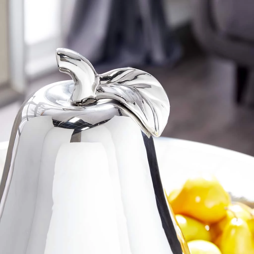 Brand new 𧨠Silver Dolomite Glam Decorative Pear, 16" x 12" x 12" by Ivory and Iris β 6 Brand new 𧨠Silver Dolomite Glam Decorative Pear, 16" x 12" x 12" by Ivory and Iris β - Image 6