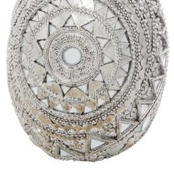 Brand new π Silver Polystone Glam Pineapple Sculpture, 12" x 6" x 6" by Ivory and Iris β 12 Brand new π Silver Polystone Glam Pineapple Sculpture, 12" x 6" x 6" by Ivory and Iris β -Cheap Ivory and Iris Store D503770S 3