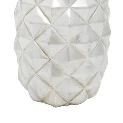 Budget ⌛ Silver Polystone Traditional Decorative Pineapple, 14" x 6" x 6" by Ivory and Iris ✔️ 13 Budget ⌛ Silver Polystone Traditional Decorative Pineapple, 14" x 6" x 6" by Ivory and Iris ✔️ -Cheap Ivory and Iris Store D503774S 4