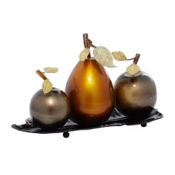 Budget β¨ Multi Iron Traditional Decorative Objects, 11" x 19" x 10" by Ivory and Iris β€οΈ