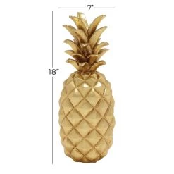 Deals π€© Gold Polystone Traditional Decorative Pineapple , 18" x 7" x 7" by Ivory and Iris π 14 Deals π€© Gold Polystone Traditional Decorative Pineapple , 18" x 7" x 7" by Ivory and Iris π -Cheap Ivory and Iris Store D503780S 7