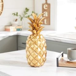 Deals π€© Gold Polystone Traditional Decorative Pineapple , 18" x 7" x 7" by Ivory and Iris π 15 Deals π€© Gold Polystone Traditional Decorative Pineapple , 18" x 7" x 7" by Ivory and Iris π -Cheap Ivory and Iris Store D503780S 8