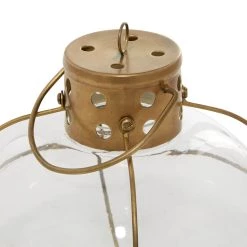 Brand new ⌛ Set of 3" Multi Colored Metal Rustic Lantern, 7" x 8" by Ivory and Iris ✨ -Cheap Ivory and Iris Store D503802S 6