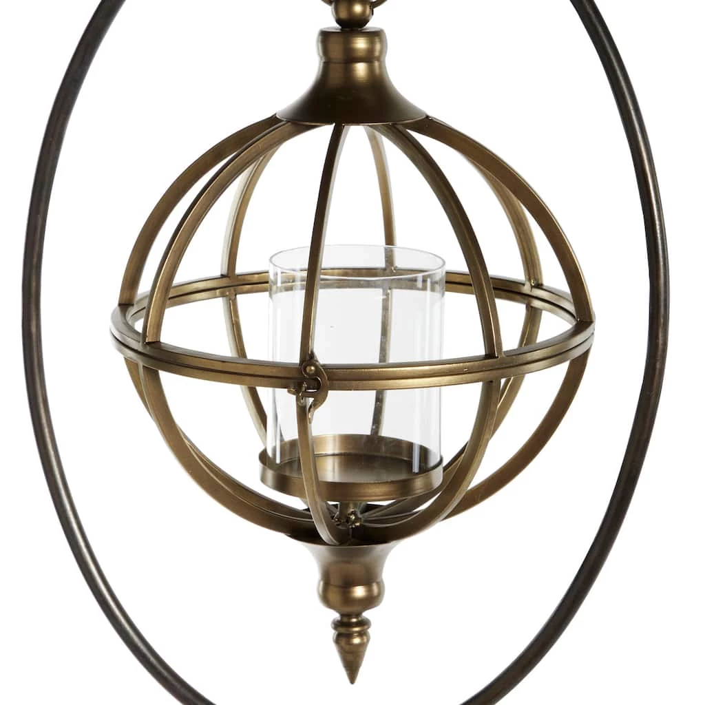 Top 10 π Bronze Iron Modern Candle Holder Lantern, 66" x 16" x 11" by Ivory and Iris π 2 Top 10 π Bronze Iron Modern Candle Holder Lantern, 66" x 16" x 11" by Ivory and Iris π - Image 2