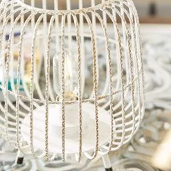 Top 10 ⌛ White Iron Modern Candle Holder Lantern, 12" x 10" x 10" by Ivory and Iris ✨ 13 Top 10 ⌛ White Iron Modern Candle Holder Lantern, 12" x 10" x 10" by Ivory and Iris ✨ -Cheap Ivory and Iris Store D503821S 7