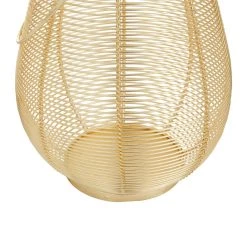Cheapest ✨ Gold Iron Glam Lantern, 11" x 8" x 8" by Ivory and Iris ⭐ -Cheap Ivory and Iris Store D503829S 5