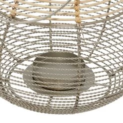 Best deal 🤩 Natural Iron Contemporary Candle Holder Lantern, 12" x 10" x 10" by Ivory and Iris 😉 -Cheap Ivory and Iris Store D503848S 4