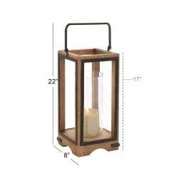 Cheap π Natural Brown Mango Wood Traditional Candle Holder Lantern, 22" x 8" x 8" by Ivory and Iris π₯ 10 Cheap π Natural Brown Mango Wood Traditional Candle Holder Lantern, 22" x 8" x 8" by Ivory and Iris π₯ -Cheap Ivory and Iris Store D503856S 5