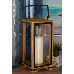 Cheap π Natural Brown Mango Wood Traditional Candle Holder Lantern, 22" x 8" x 8" by Ivory and Iris π₯ 11 Cheap π Natural Brown Mango Wood Traditional Candle Holder Lantern, 22" x 8" x 8" by Ivory and Iris π₯ -Cheap Ivory and Iris Store D503856S 6