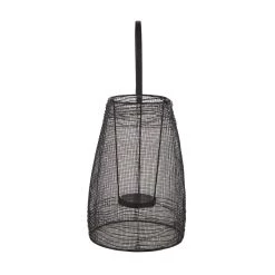 Cheap 🥰 Black Iron Modern Candle Holder Lantern, 13" x 8" x 8" by Ivory and Iris ⭐ 10 Cheap 🥰 Black Iron Modern Candle Holder Lantern, 13" x 8" x 8" by Ivory and Iris ⭐ -Cheap Ivory and Iris Store D503858S 3