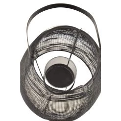 Cheap 🥰 Black Iron Modern Candle Holder Lantern, 13" x 8" x 8" by Ivory and Iris ⭐ 12 Cheap 🥰 Black Iron Modern Candle Holder Lantern, 13" x 8" x 8" by Ivory and Iris ⭐ -Cheap Ivory and Iris Store D503858S 5