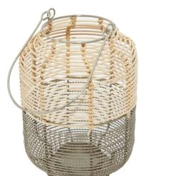 Hot Sale π Natural Iron Contemporary Candle Holder Lantern, 11" x 7" x 9" by Ivory and Iris π 12 Hot Sale π Natural Iron Contemporary Candle Holder Lantern, 11" x 7" x 9" by Ivory and Iris π -Cheap Ivory and Iris Store D503878S 4