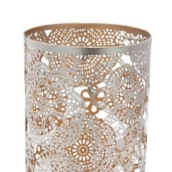 Cheapest 😀 Set of 2" Gold Metal Eclectic Lantern, 8", 10" by Ivory and Iris ⌛ -Cheap Ivory and Iris Store D503879S 6