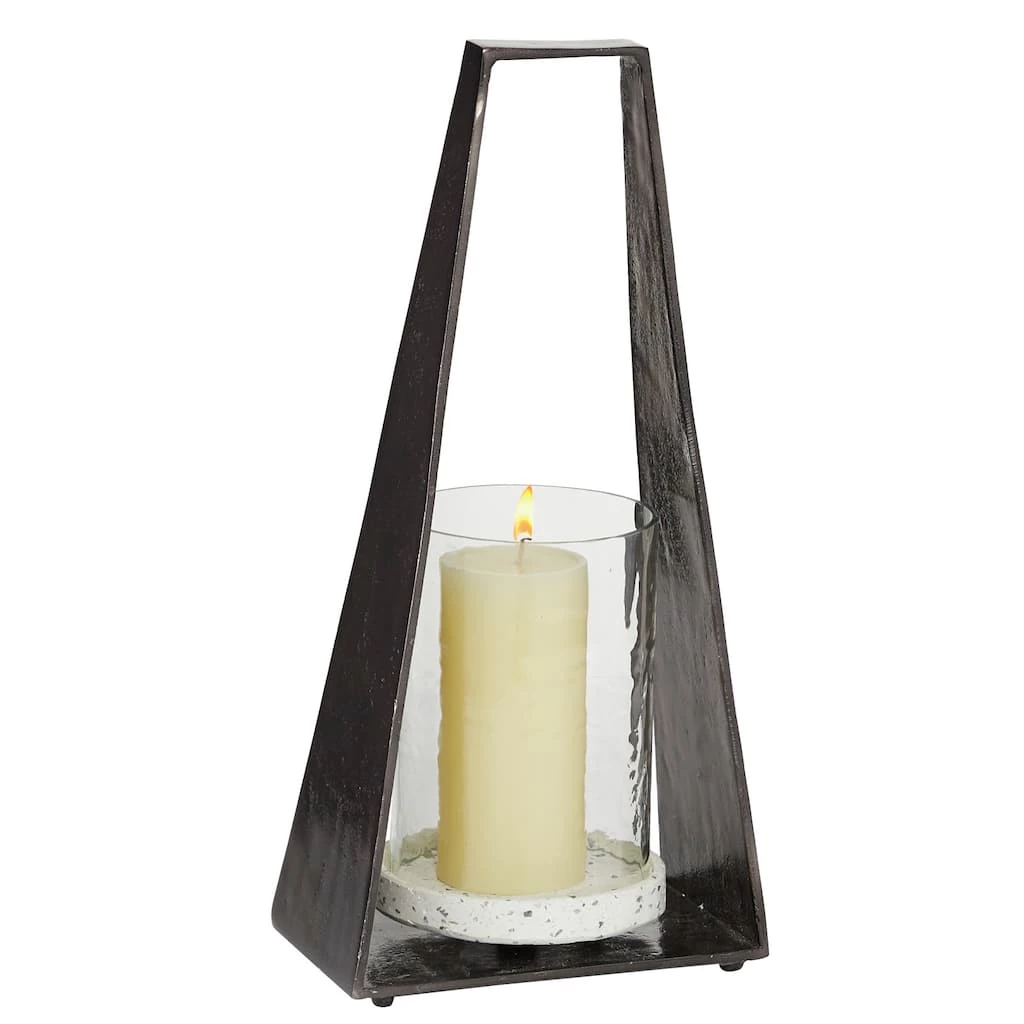 Flash Sale 🧨 Black Terrazzo Contemporary Candle Holder Lantern, 18" x 8" x 5" by Ivory and Iris ⭐ 1 Flash Sale 🧨 Black Terrazzo Contemporary Candle Holder Lantern, 18" x 8" x 5" by Ivory and Iris ⭐