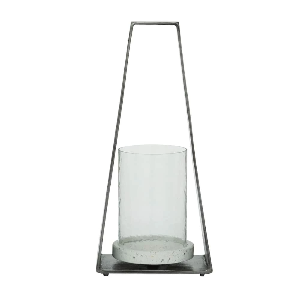 Flash Sale 🧨 Black Terrazzo Contemporary Candle Holder Lantern, 18" x 8" x 5" by Ivory and Iris ⭐ 5 Flash Sale 🧨 Black Terrazzo Contemporary Candle Holder Lantern, 18" x 8" x 5" by Ivory and Iris ⭐ - Image 5