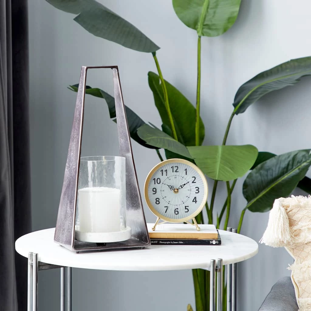 Flash Sale 🧨 Black Terrazzo Contemporary Candle Holder Lantern, 18" x 8" x 5" by Ivory and Iris ⭐ 7 Flash Sale 🧨 Black Terrazzo Contemporary Candle Holder Lantern, 18" x 8" x 5" by Ivory and Iris ⭐ - Image 7