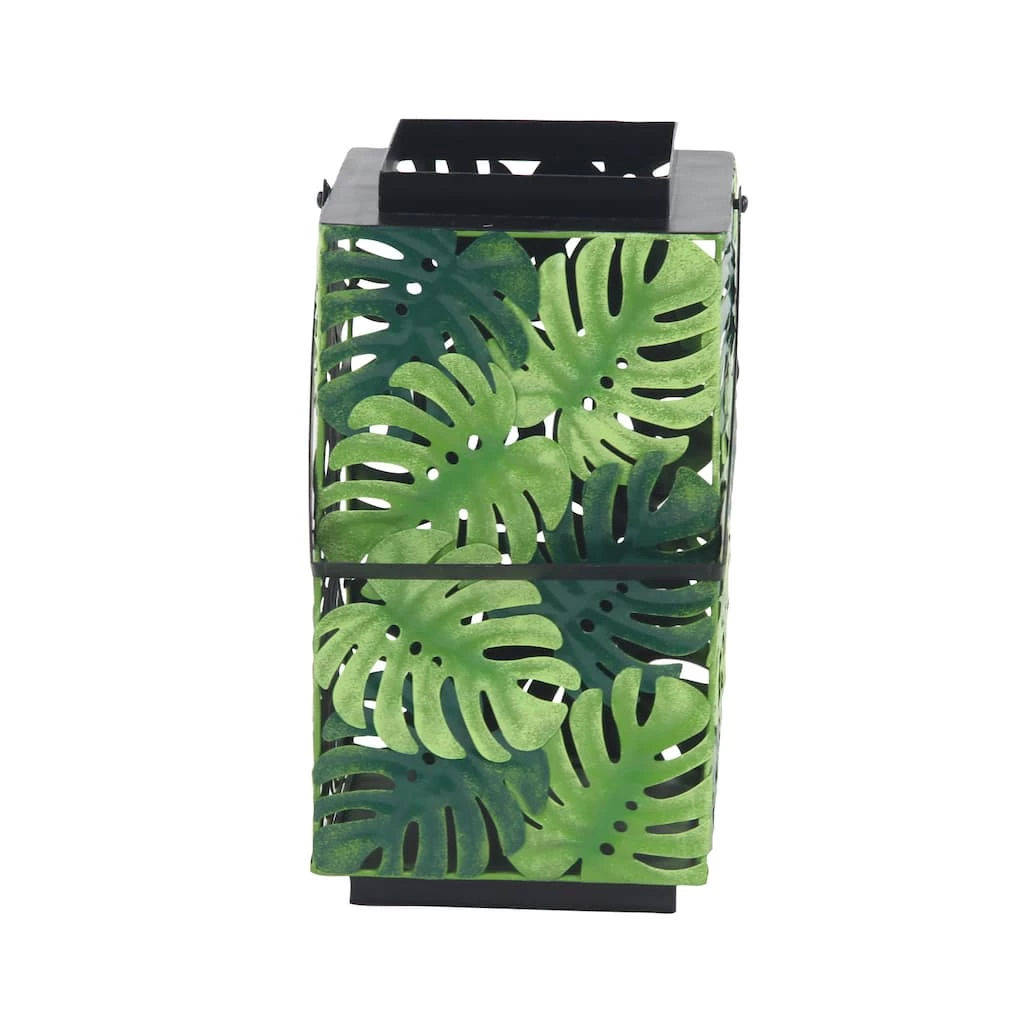 Buy π Green Iron Eclectic Candle Holder Lantern, 14" x 8" x 7" by Ivory and Iris π€© 4 Buy π Green Iron Eclectic Candle Holder Lantern, 14" x 8" x 7" by Ivory and Iris π€© - Image 4