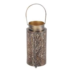 Top 10 🎉 Set of 2" Brown Metal Eclectic Lantern, 5" x 16" by Ivory and Iris 🎉 -Cheap Ivory and Iris Store D503893S 3