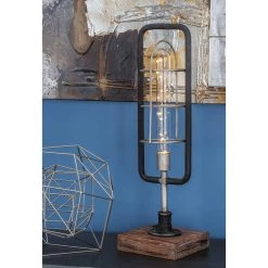 Top 10 ✔️ Black Iron Industrial Candle Holder Lantern, 18" x 5" x 5" by Ivory and Iris 🔥 -Cheap Ivory and Iris Store D503894S 8