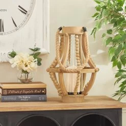 Best deal β Beige Recycled Wood Farmhouse LED Lantern, 16" x 10" x 10" by Ivory and Iris π 15 Best deal β Beige Recycled Wood Farmhouse LED Lantern, 16" x 10" x 10" by Ivory and Iris π -Cheap Ivory and Iris Store D503895S 8