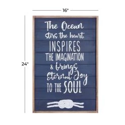 Best Sale π Blue Wood Farmhouse Wall Decor 24" x 16" x 2" by Ivory and Iris β¨ 12 Best Sale π Blue Wood Farmhouse Wall Decor 24" x 16" x 2" by Ivory and Iris β¨ -Cheap Ivory and Iris Store D503924S 6