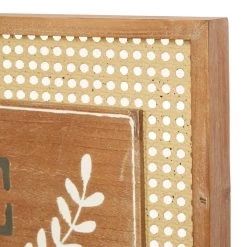 Hot Sale 🧨 Set of 2 Brown Wood Farmhouse Wall Decor 24", 16" by Ivory and Iris 🔔 -Cheap Ivory and Iris Store D503926S 4