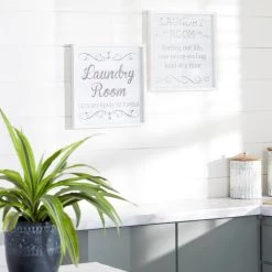 Buy π€© Set of 2 White Wood Farmhouse Sign Wall Decor, 15" x 15" by Ivory and Iris π 15 Buy π€© Set of 2 White Wood Farmhouse Sign Wall Decor, 15" x 15" by Ivory and Iris π -Cheap Ivory and Iris Store D503927S 8