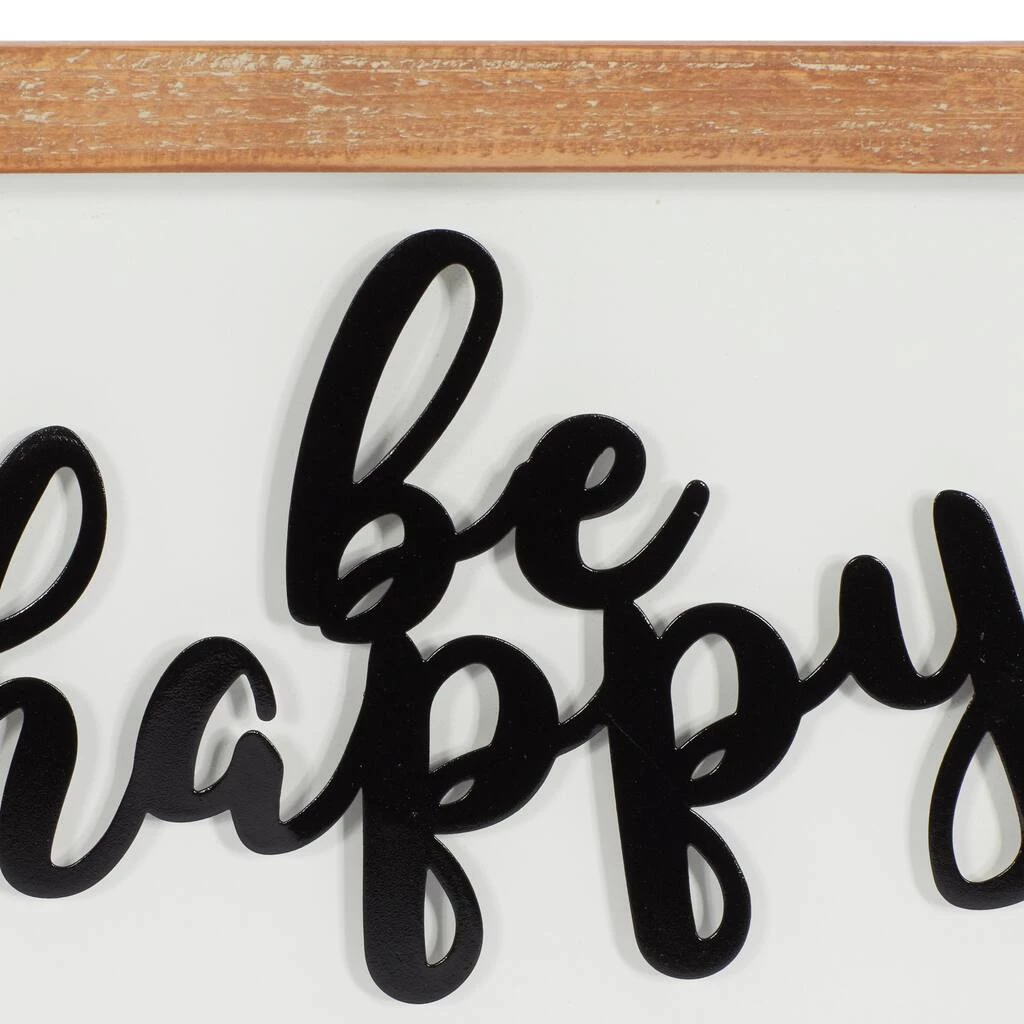 Best deal π Set of 2 White Metal Farmhouse Wall Decor 14", 10" by Ivory and Iris 𧨠4 Best deal π Set of 2 White Metal Farmhouse Wall Decor 14", 10" by Ivory and Iris 𧨠- Image 4