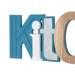 Best reviews of 😀 Multi Colored Wood Coastal Wall Decor 7" x 24" x 1" by Ivory and Iris 😍 -Cheap Ivory and Iris Store D503934S 3