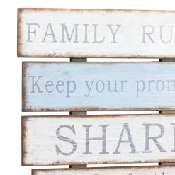 Best reviews of 😉 White Farmhouse Motivational Wood Wall Decor, 49" x 16" by Ivory and Iris ⌛ -Cheap Ivory and Iris Store D503944S 3