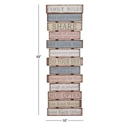 Best reviews of 😉 White Farmhouse Motivational Wood Wall Decor, 49" x 16" by Ivory and Iris ⌛ -Cheap Ivory and Iris Store D503944S 7