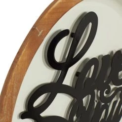 Deals 🎁 White Metal Farmhouse Wall Decor 17" x 17" x 2" by Ivory and Iris 🥰 -Cheap Ivory and Iris Store D503945S 3 1