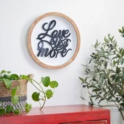 Deals 🎁 White Metal Farmhouse Wall Decor 17" x 17" x 2" by Ivory and Iris 🥰 -Cheap Ivory and Iris Store D503945S 8