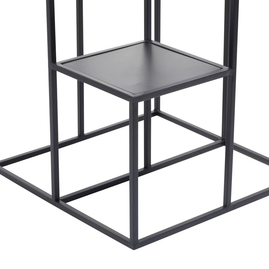 Flash Sale 𧨠Black Iron Modern Plantstand, 40" x 16" x 16" by Ivory and Iris π 5 Flash Sale 𧨠Black Iron Modern Plantstand, 40" x 16" x 16" by Ivory and Iris π - Image 5