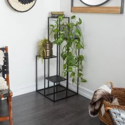 Flash Sale 𧨠Black Iron Modern Plantstand, 40" x 16" x 16" by Ivory and Iris π 17 Flash Sale 𧨠Black Iron Modern Plantstand, 40" x 16" x 16" by Ivory and Iris π -Cheap Ivory and Iris Store D503972S 9