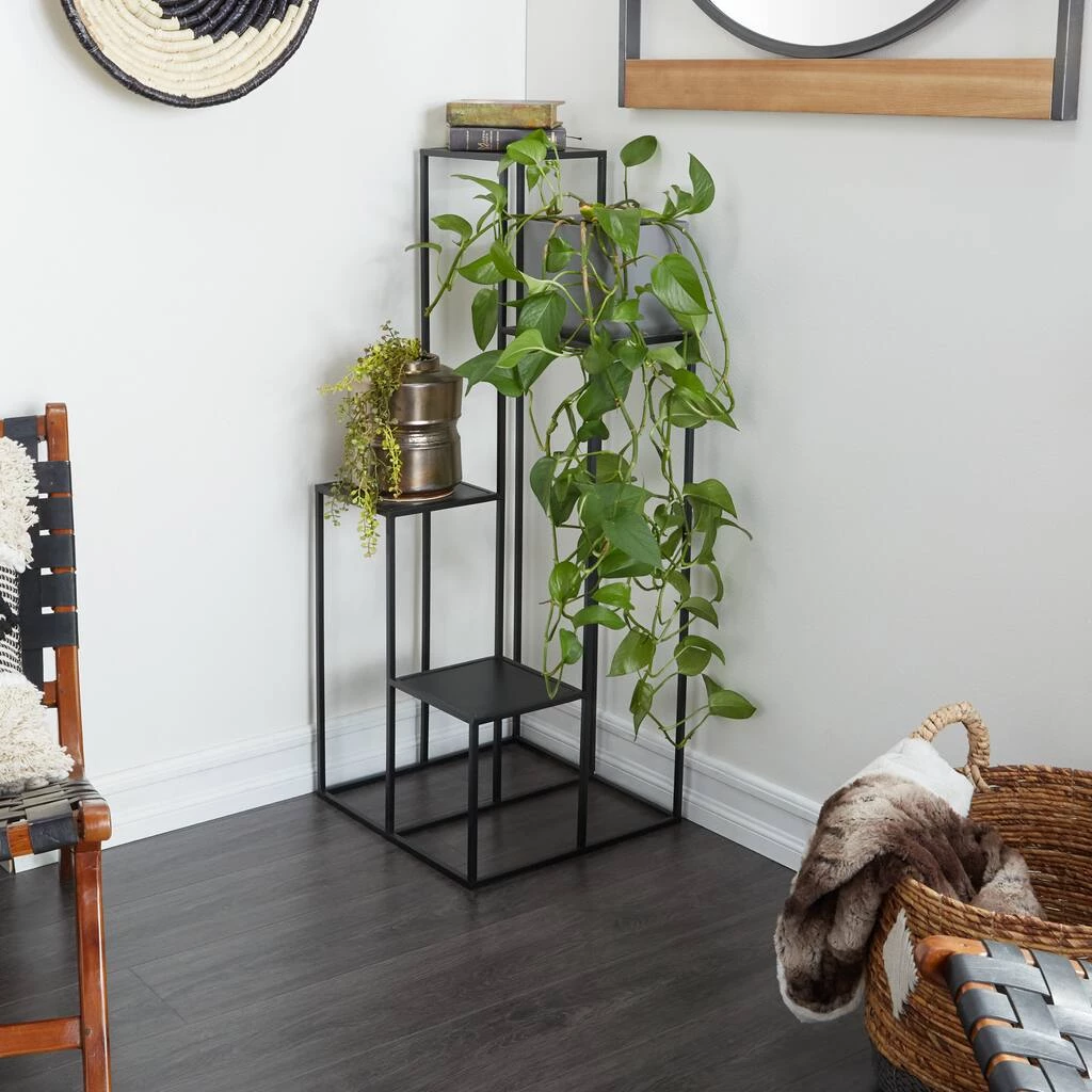 Flash Sale 𧨠Black Iron Modern Plantstand, 40" x 16" x 16" by Ivory and Iris π 9 Flash Sale 𧨠Black Iron Modern Plantstand, 40" x 16" x 16" by Ivory and Iris π - Image 9