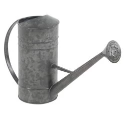 Wholesale ❤️ Grey Iron Farmhouse Watering Can, 11" x 18" x 6" by Ivory and Iris 🧨 -Cheap Ivory and Iris Store D503974S 3