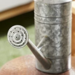 Wholesale ❤️ Grey Iron Farmhouse Watering Can, 11" x 18" x 6" by Ivory and Iris 🧨 -Cheap Ivory and Iris Store D503974S 4