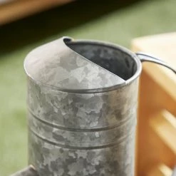 Wholesale ❤️ Grey Iron Farmhouse Watering Can, 11" x 18" x 6" by Ivory and Iris 🧨 -Cheap Ivory and Iris Store D503974S 5