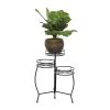 Deals 🌟 Black Iron Modern Plantstand, 22" x 18" x 19" by Ivory and Iris 🥰