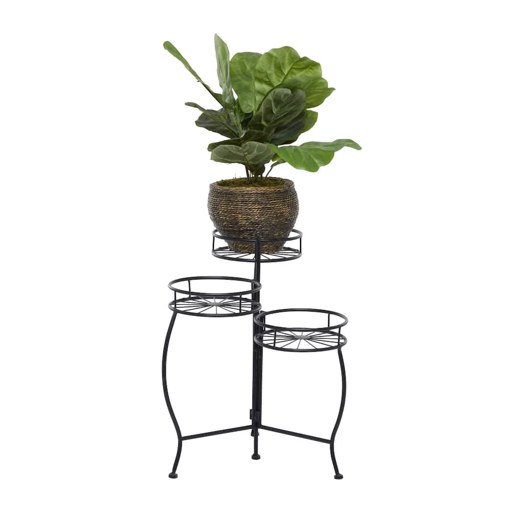 Deals π Black Iron Modern Plantstand, 22" x 18" x 19" by Ivory and Iris π₯° 1 Deals π Black Iron Modern Plantstand, 22" x 18" x 19" by Ivory and Iris π₯°