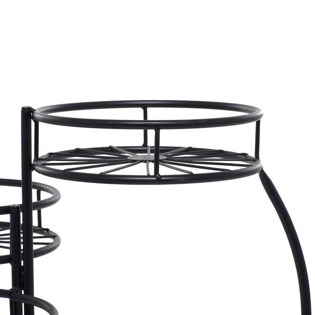 Deals π Black Iron Modern Plantstand, 22" x 18" x 19" by Ivory and Iris π₯° 4 Deals π Black Iron Modern Plantstand, 22" x 18" x 19" by Ivory and Iris π₯° - Image 4