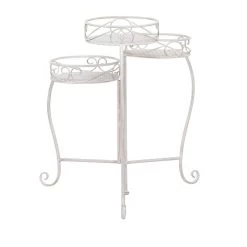 Best Pirce 💯 White Iron Country Cottage Plantstand, 23" x 21" x 19" by Ivory and Iris ✔️ 13 Best Pirce 💯 White Iron Country Cottage Plantstand, 23" x 21" x 19" by Ivory and Iris ✔️ -Cheap Ivory and Iris Store D503980S 6