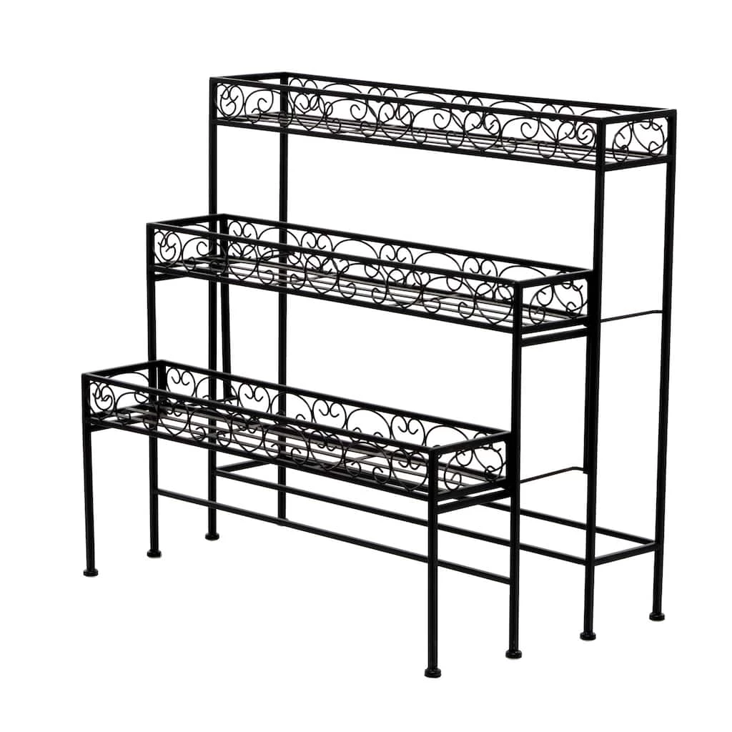 Best Pirce π Black Iron Industrial Plantstand, 28" x 30" x 17" by Ivory and Iris π 1 Best Pirce π Black Iron Industrial Plantstand, 28" x 30" x 17" by Ivory and Iris π