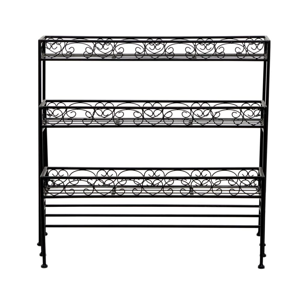 Best Pirce π Black Iron Industrial Plantstand, 28" x 30" x 17" by Ivory and Iris π 2 Best Pirce π Black Iron Industrial Plantstand, 28" x 30" x 17" by Ivory and Iris π - Image 2