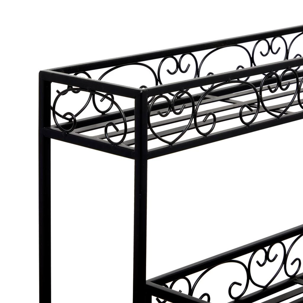 Best Pirce π Black Iron Industrial Plantstand, 28" x 30" x 17" by Ivory and Iris π 4 Best Pirce π Black Iron Industrial Plantstand, 28" x 30" x 17" by Ivory and Iris π - Image 4