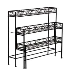 Best Pirce π Black Iron Industrial Plantstand, 28" x 30" x 17" by Ivory and Iris π 14 Best Pirce π Black Iron Industrial Plantstand, 28" x 30" x 17" by Ivory and Iris π -Cheap Ivory and Iris Store D503983S 5