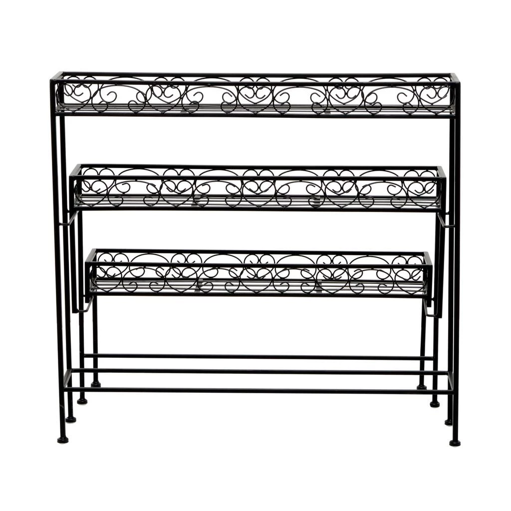 Best Pirce π Black Iron Industrial Plantstand, 28" x 30" x 17" by Ivory and Iris π 8 Best Pirce π Black Iron Industrial Plantstand, 28" x 30" x 17" by Ivory and Iris π - Image 8