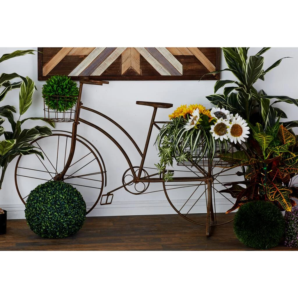 Flash Sale 🧨 Brown Iron Vintage Plant Stand, 39" x 63" x 19" by Ivory and Iris 😀 10 Flash Sale 🧨 Brown Iron Vintage Plant Stand, 39" x 63" x 19" by Ivory and Iris 😀 - Image 10